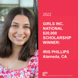 2022 National Scholarship Winner Iris Phillips